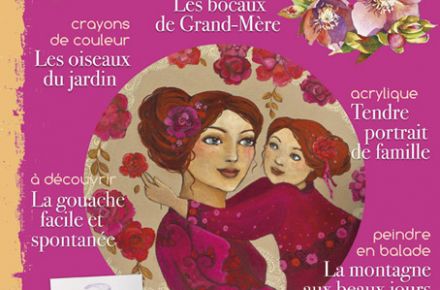 couverture du magazine plaisirs de peindre numéro 45